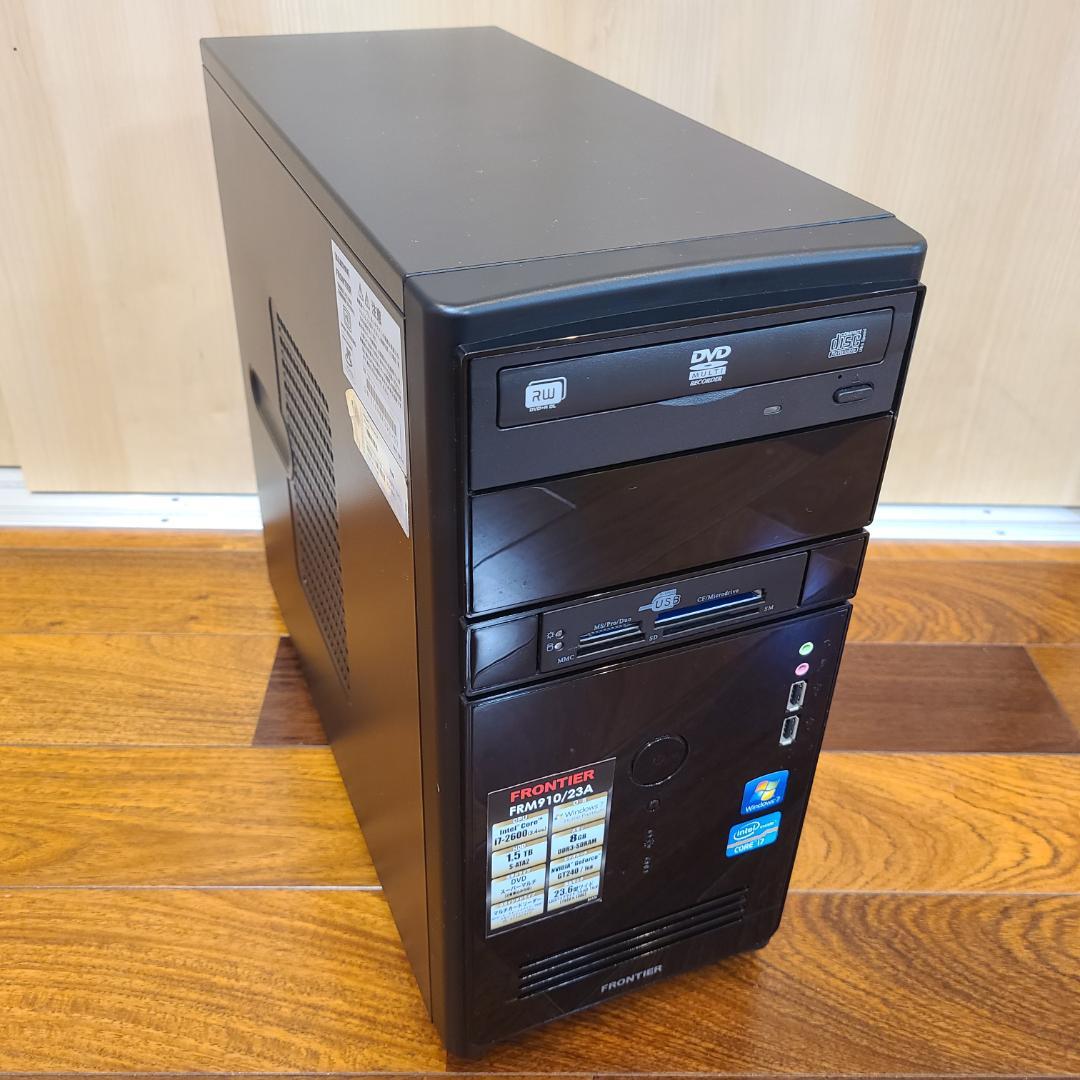 ★FRONTIER FRM910/23A Core i7-2600 デスクトップ