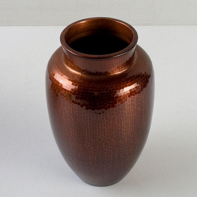 茶道具　伊藤久芳堂　銅蟲花瓶　花器　共箱　N　9404