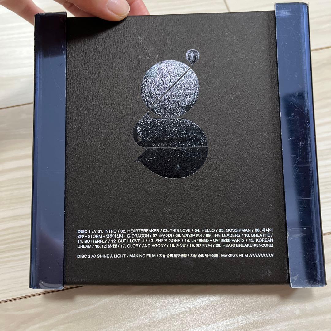 G-Dragon Shine A Light 韓国盤 初回限定盤 DVD