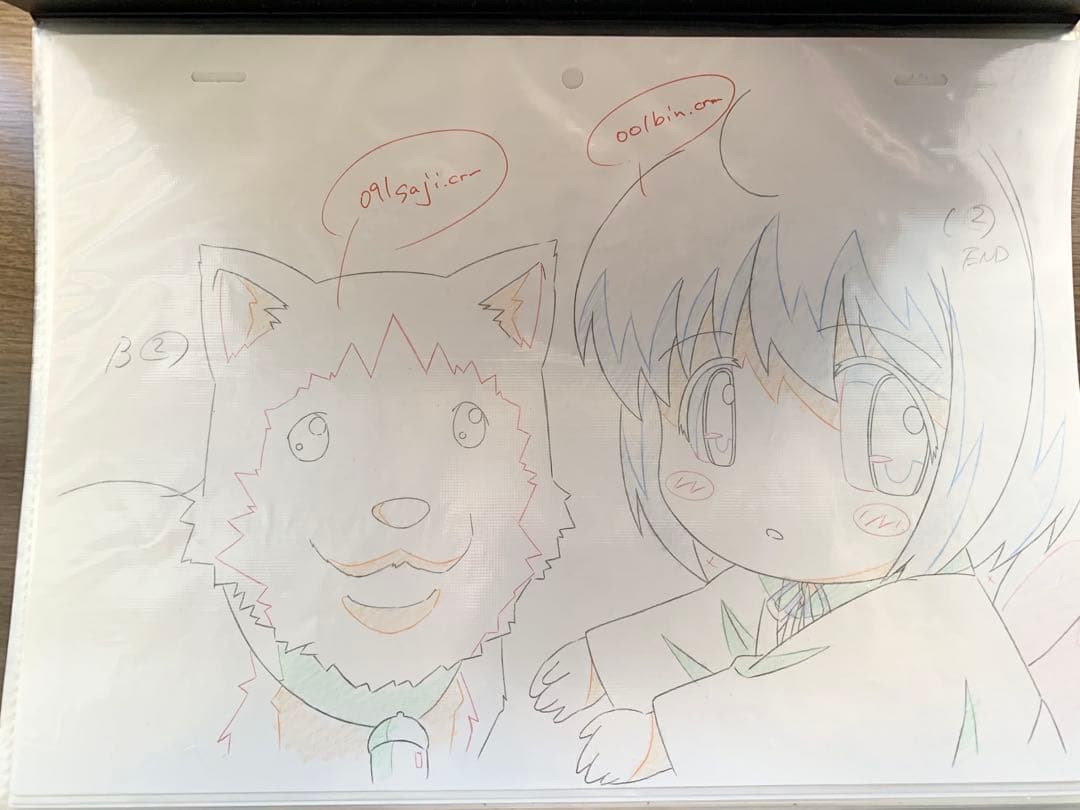 びんちょうタン　アニメ　原画セット　江草天仁