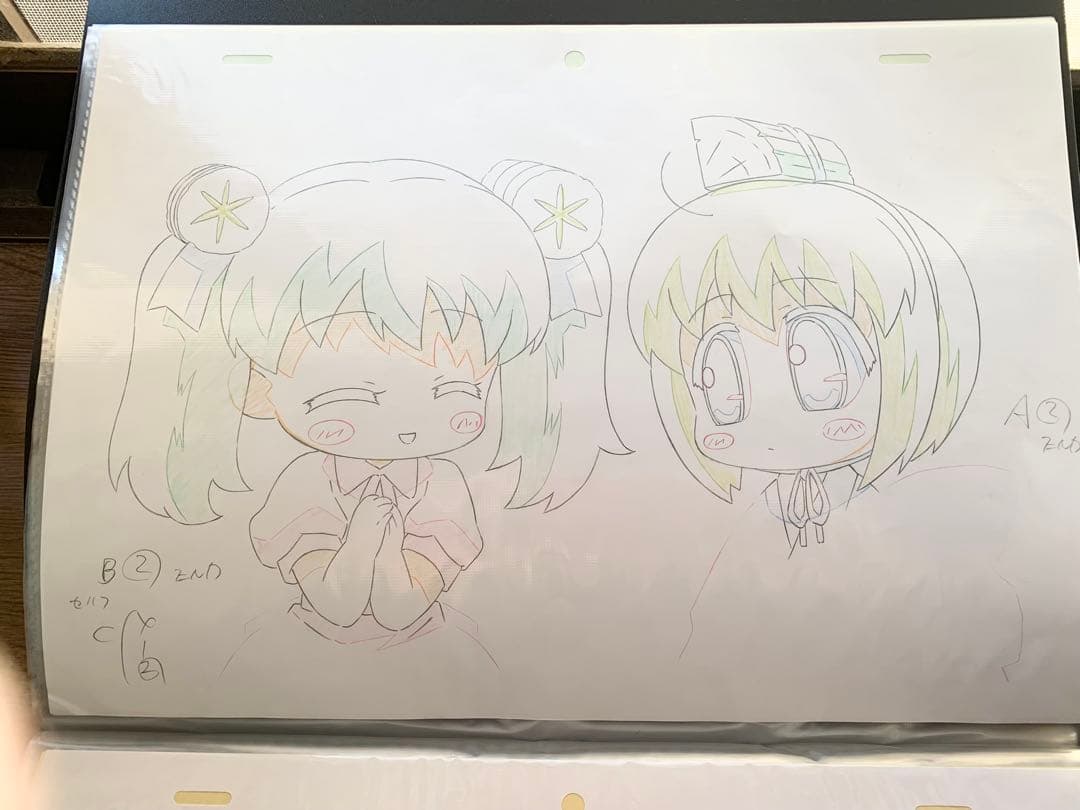 びんちょうタン　アニメ　原画セット　江草天仁