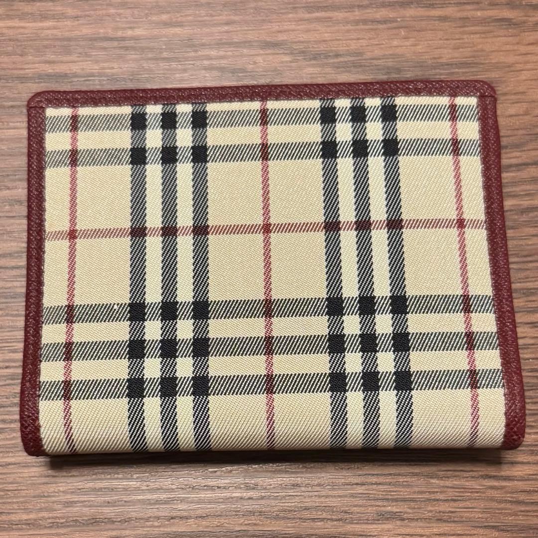 12/25日まで限定値下げ！【超美品】BURBERRY バーバリー 三つ折り財布