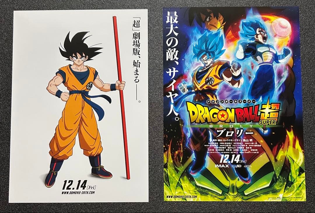 映画チラシ フライヤー 　　　　　【 ドラゴンボール 】 　20枚セット
