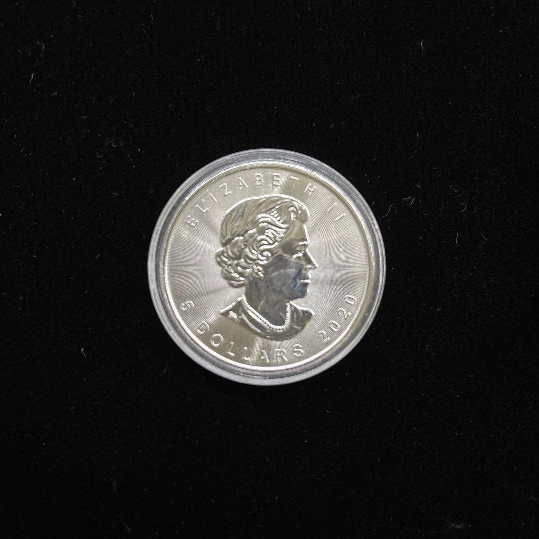 カナダ 1オンス 銀貨 エリザベス2世 2020