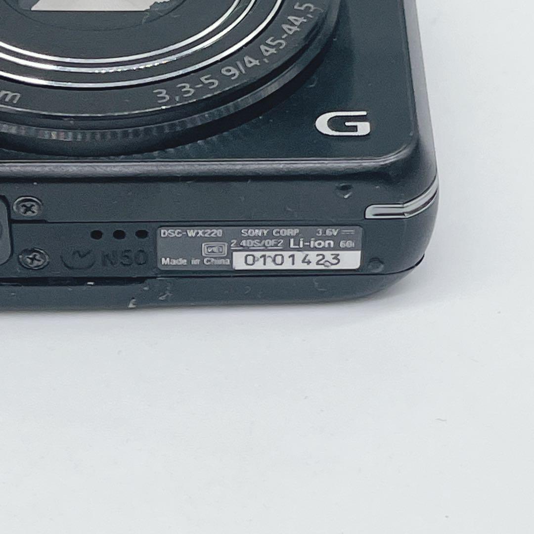 SONY Cyber-shot DSC-WX220 ブラック