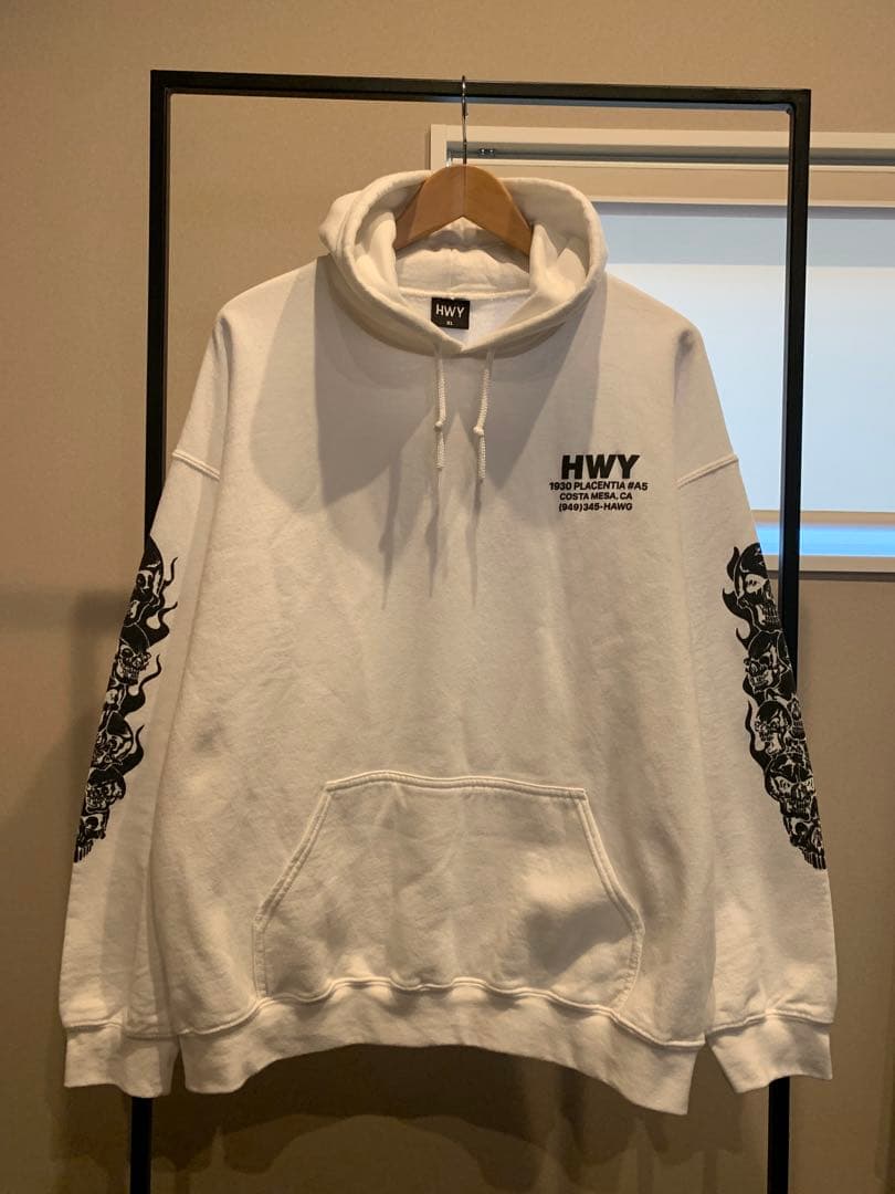 1967様 《US三軒茶屋》 HWY×US/スカル フレイムス フーディ XL