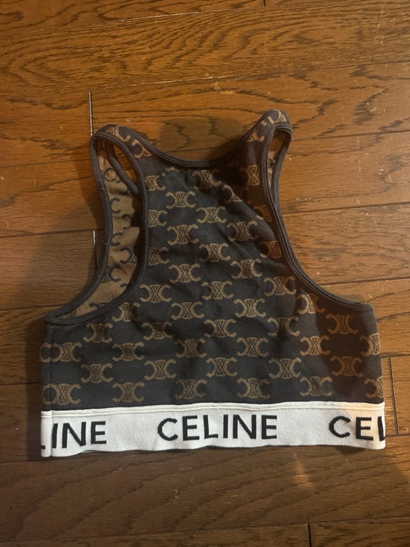 CELINE セリーヌ アスリートブラトップ トリオンフ タンクトップ