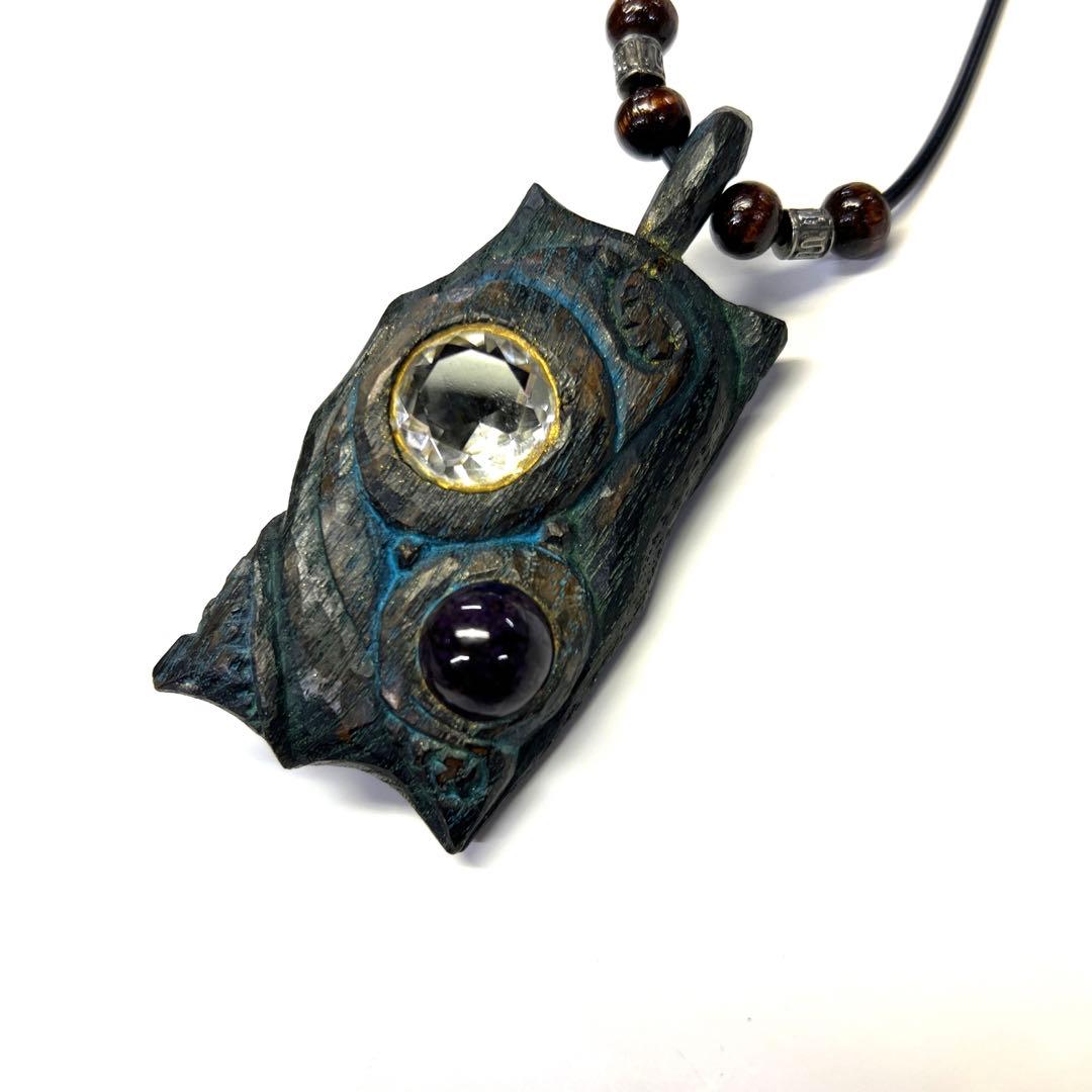 激レア　アイヌコタン　西田智三さん天然石　ラリマー　水晶　クリスタル　スギライト