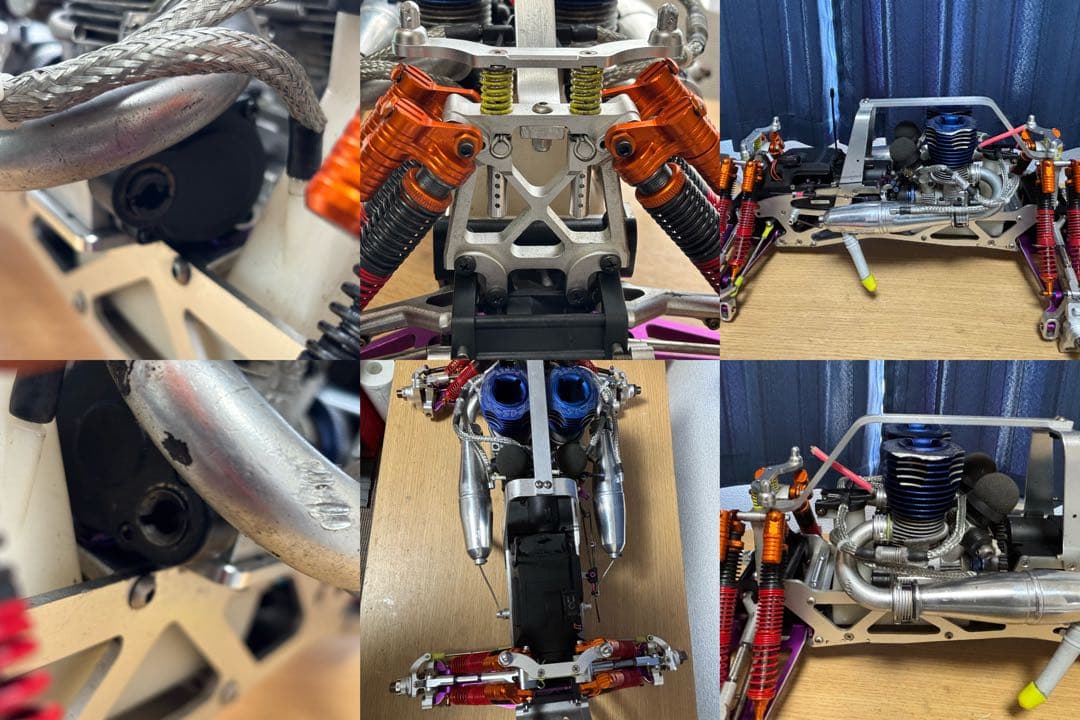 茶*＊様 hpi サベージ OS MAX 30VG ツインエンジン3スピード