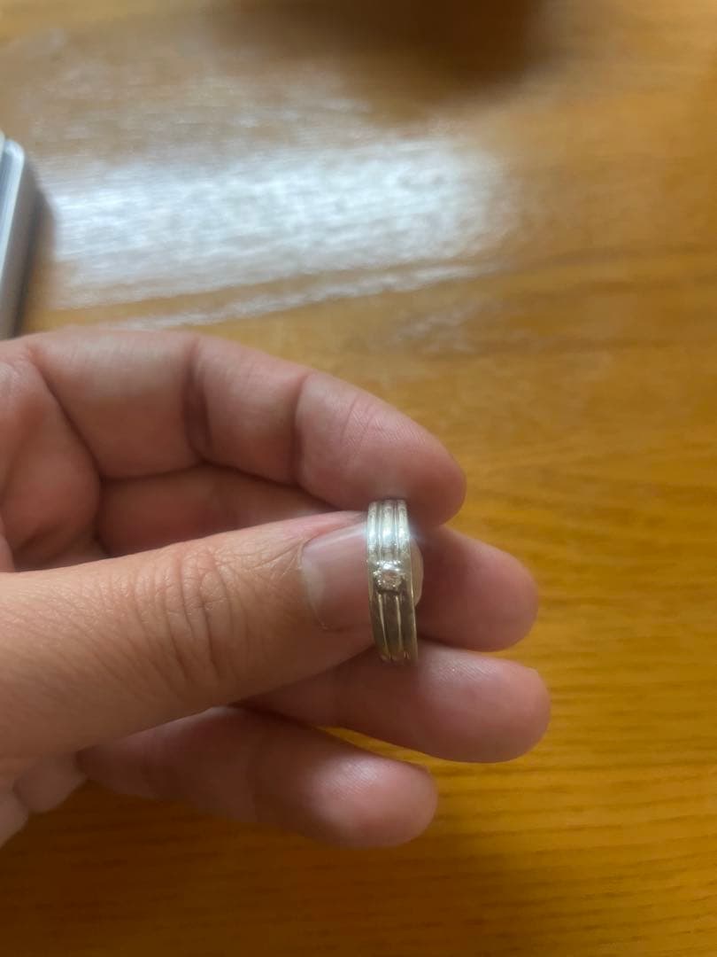 プラチナダイヤモンドリング5.6g