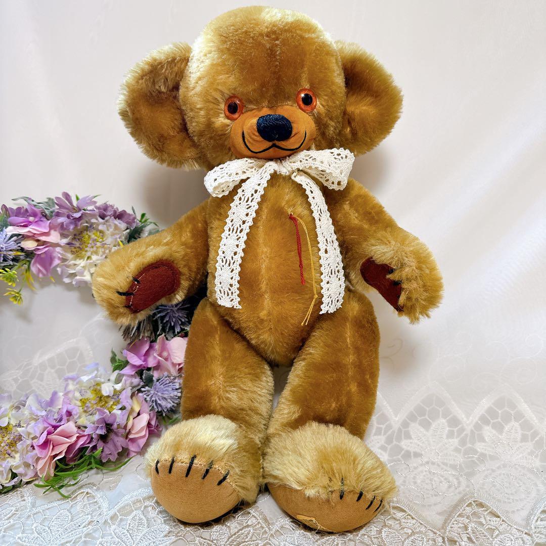 ❤️美形ビンテージチーキー❤️メリーソート　アンティークチーキー　テディベア