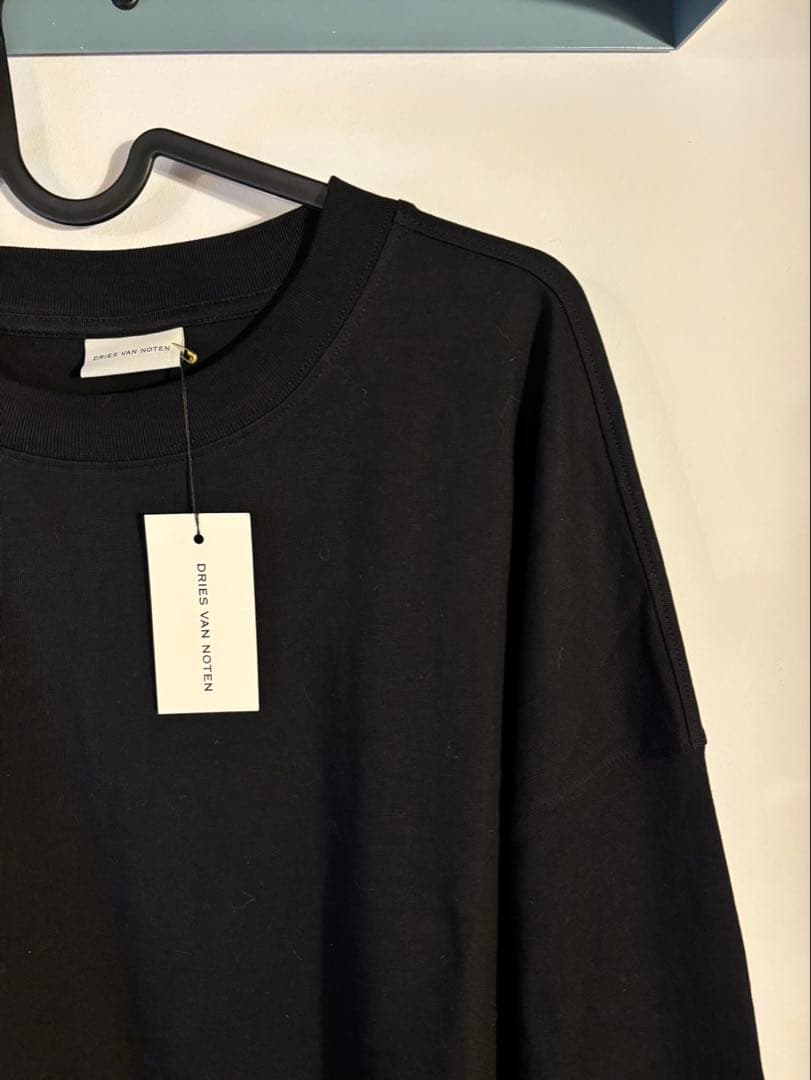 Dries Van Noten ロングスリーブTシャツ　ブラック / Mサイズ