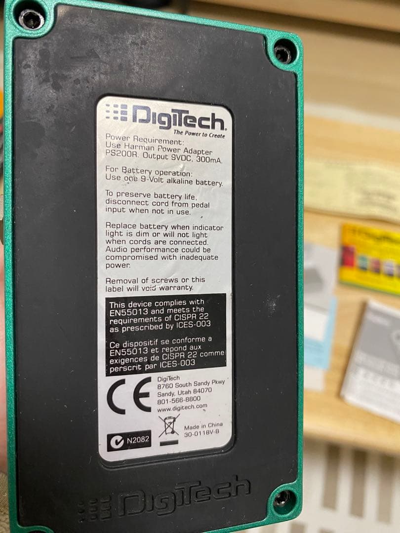 DigiTech BASS SYNTH WAH ベースエフェクター