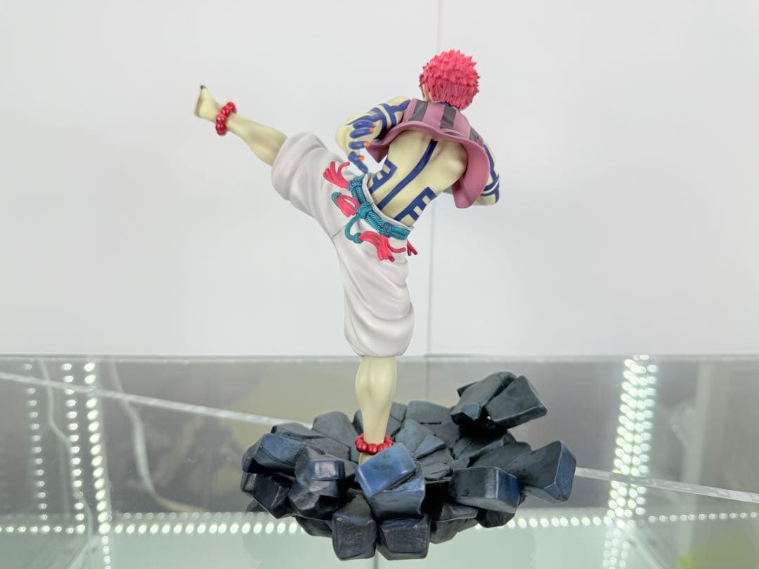 【開封品】煉獄杏寿郎 フィギュア炎の呼吸伍丿型「炎虎」/上弦の参猗窩座2体セット