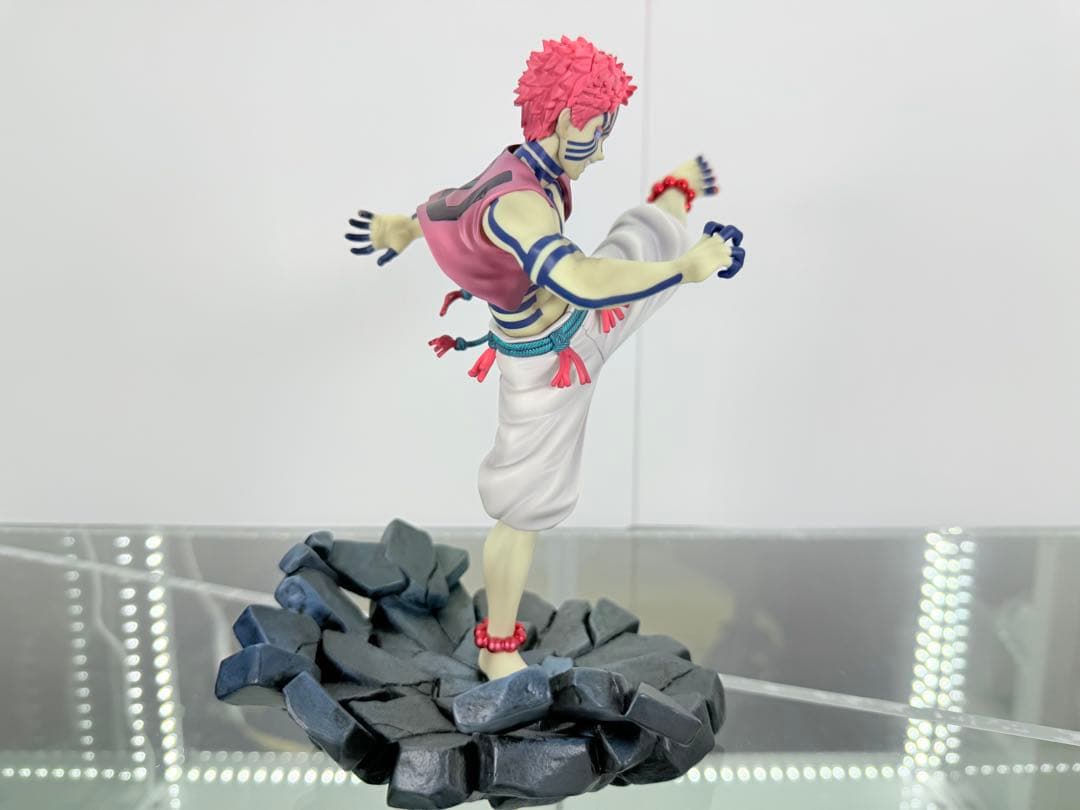 【開封品】煉獄杏寿郎 フィギュア炎の呼吸伍丿型「炎虎」/上弦の参猗窩座2体セット