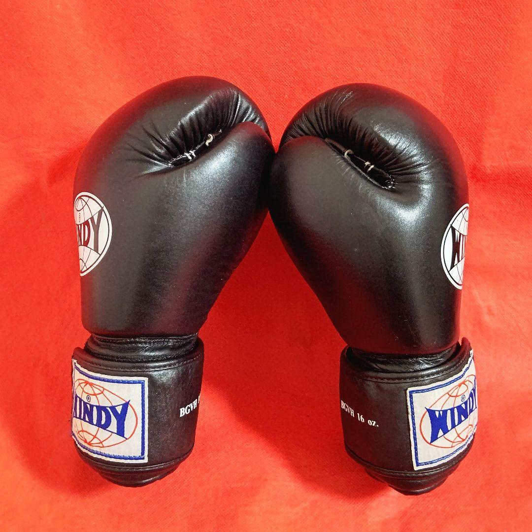 WINDY ボクシンググローブ 16オンス / レガース L セット