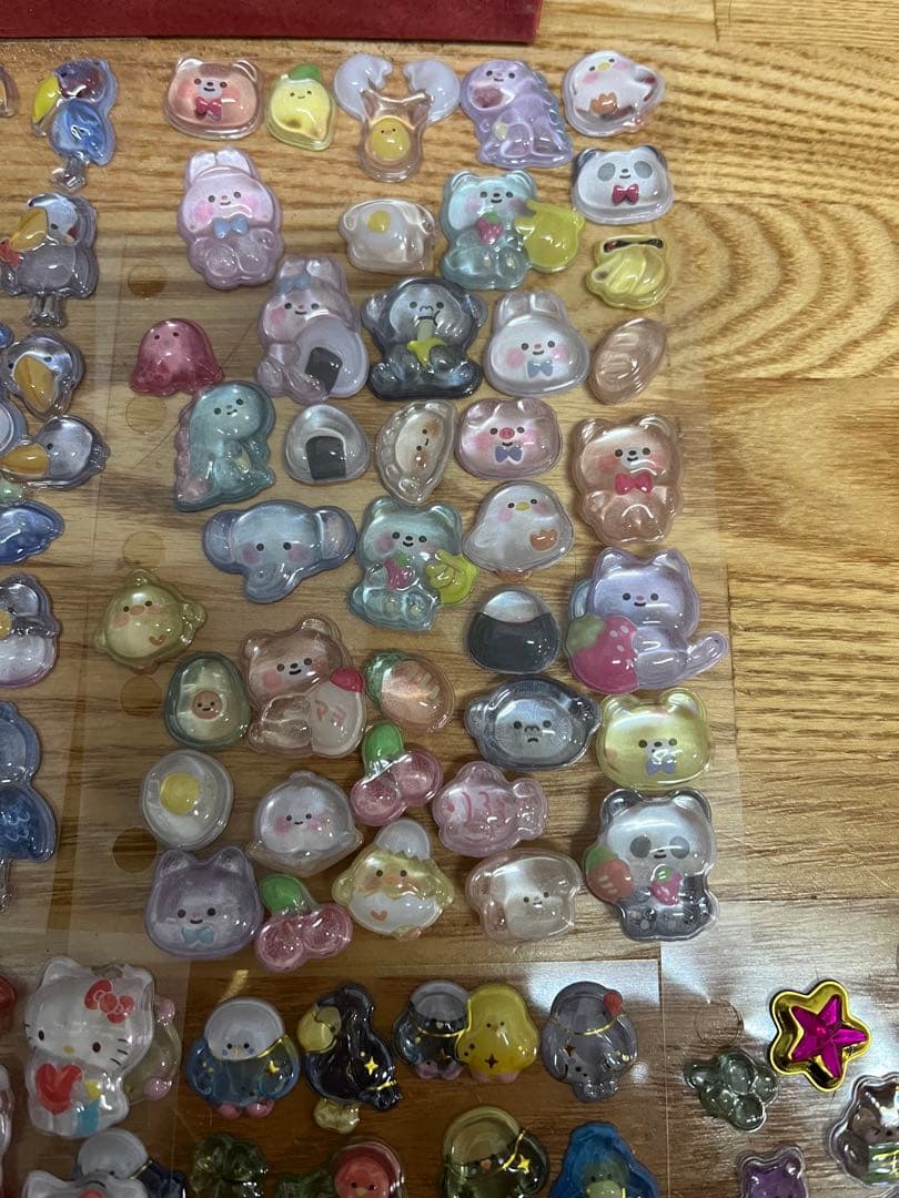 ボンボンシール硬いサンリオハシビロコウ他おまけ付き最後ページ