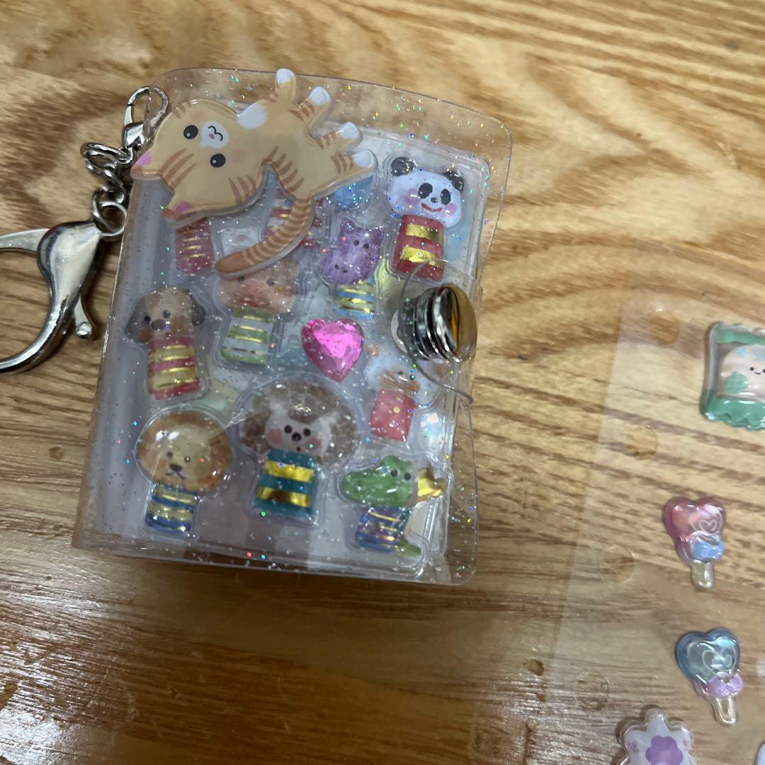 ボンボンシール硬いサンリオハシビロコウ他おまけ付き最後ページ