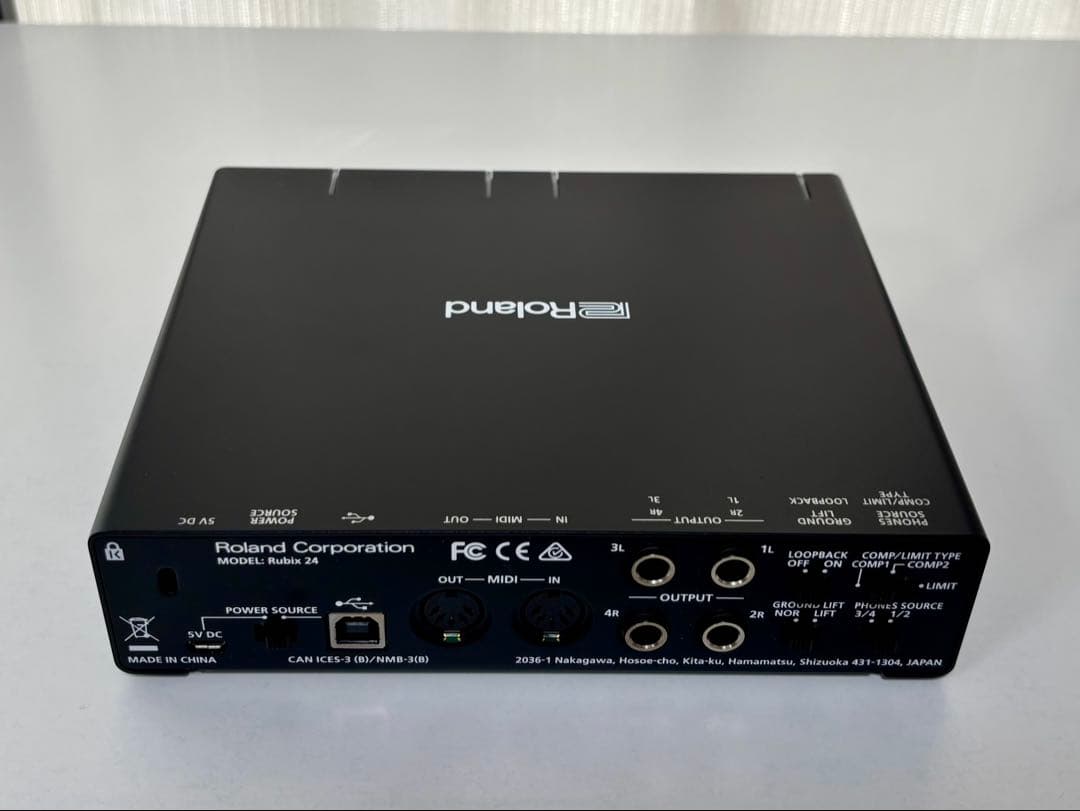 m*o様 Roland Rubix24 USBオーディオインターフェイス