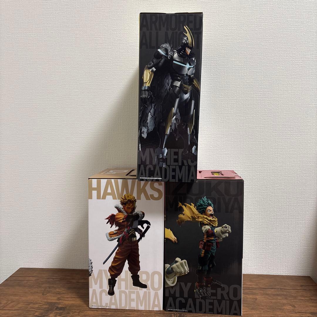 1番くじ 僕のヒーローアカデミア －紡ぐ力－3個セット A賞　D賞　ラストワン賞