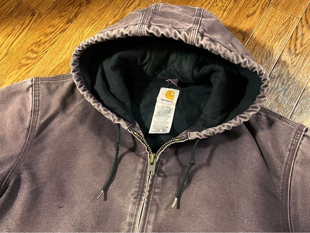 幻 廃盤 カーハート J130 アクティブジャケット DWN ディープワイン L