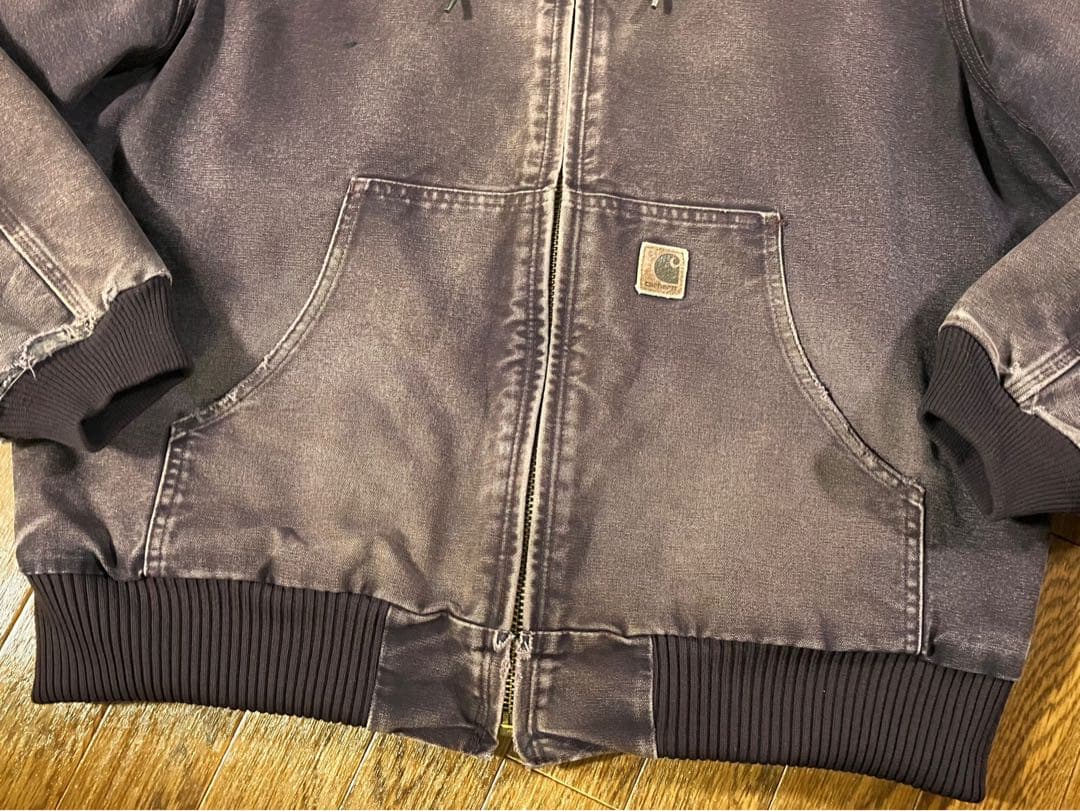 幻 廃盤 カーハート J130 アクティブジャケット DWN ディープワイン L