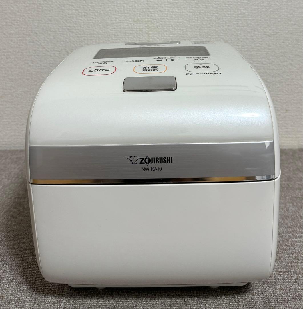 象印 炎舞炊き 圧力IH炊飯ジャーNW-KA10動作保証
