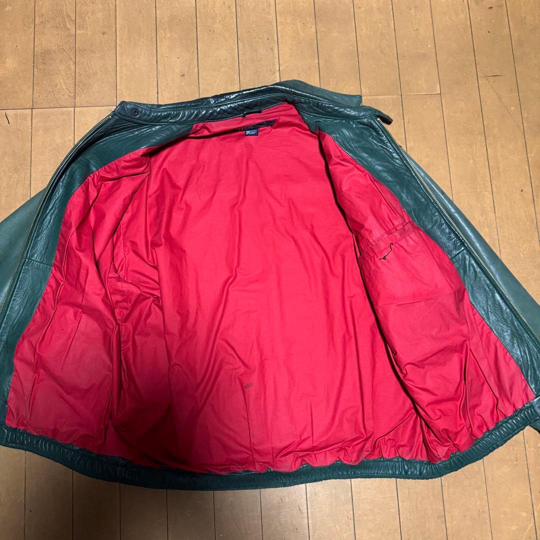 Ralph Lauren ラムレザージャケット　M