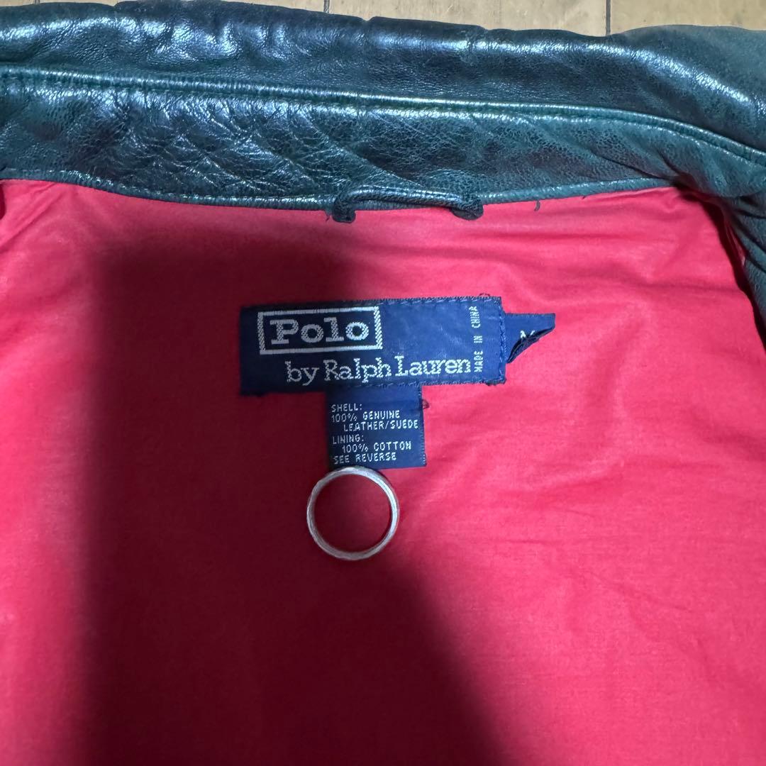 Ralph Lauren ラムレザージャケット　M