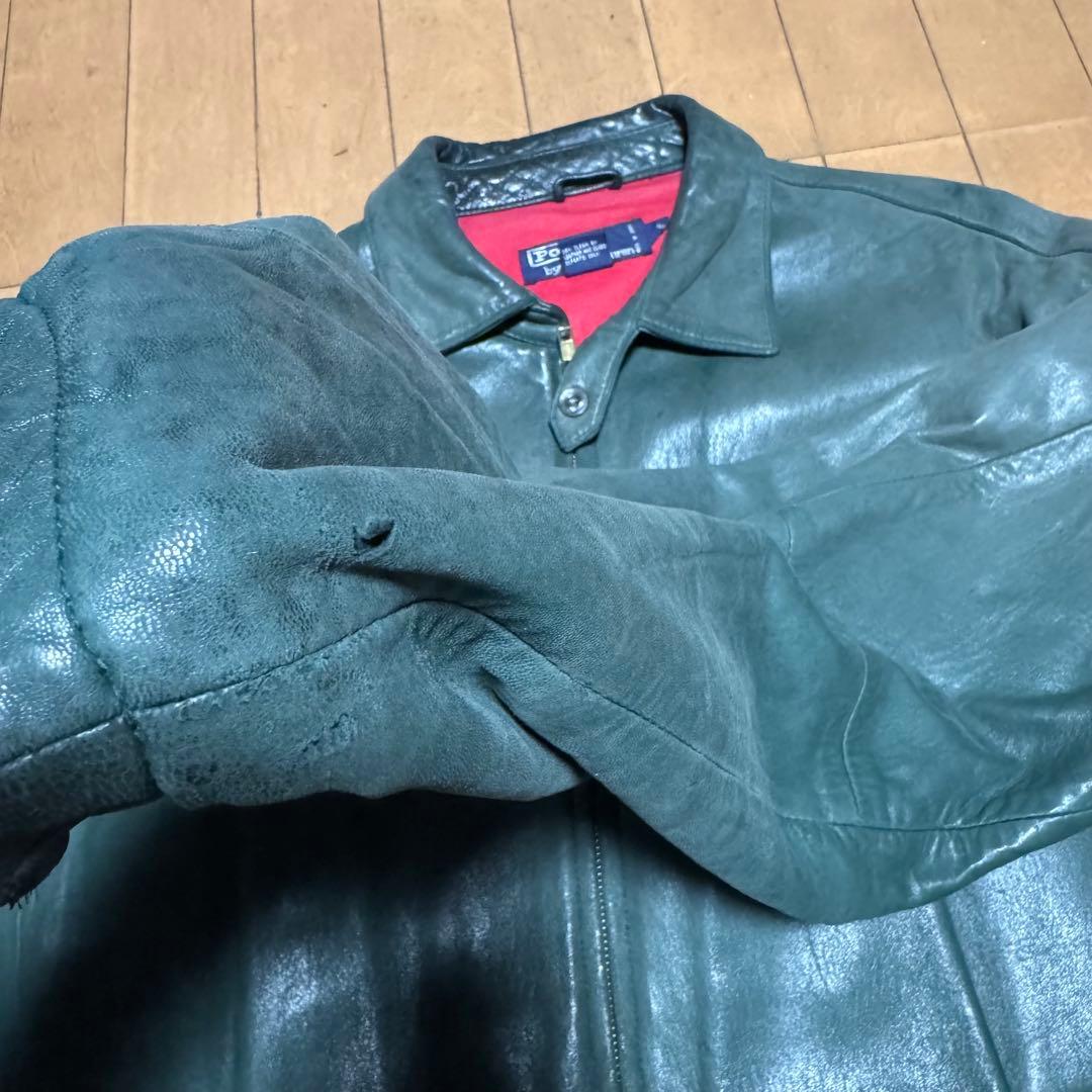 Ralph Lauren ラムレザージャケット　M