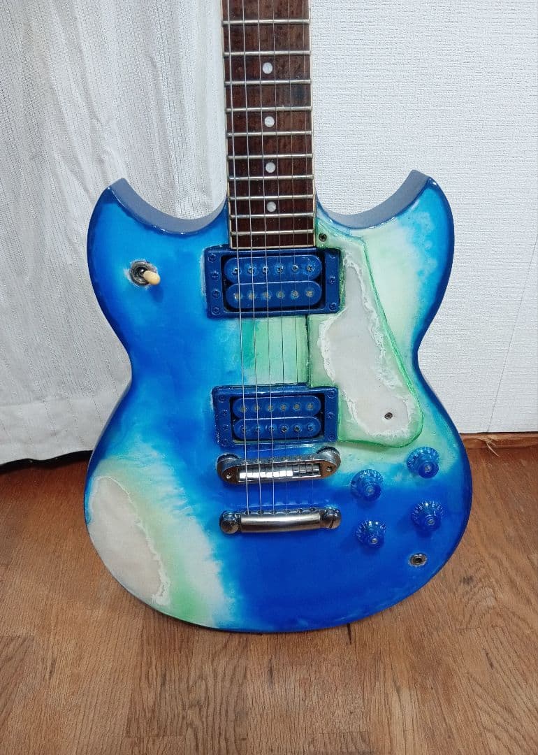 YAMAHA SG改良　エレキギター オーシャンタイプ