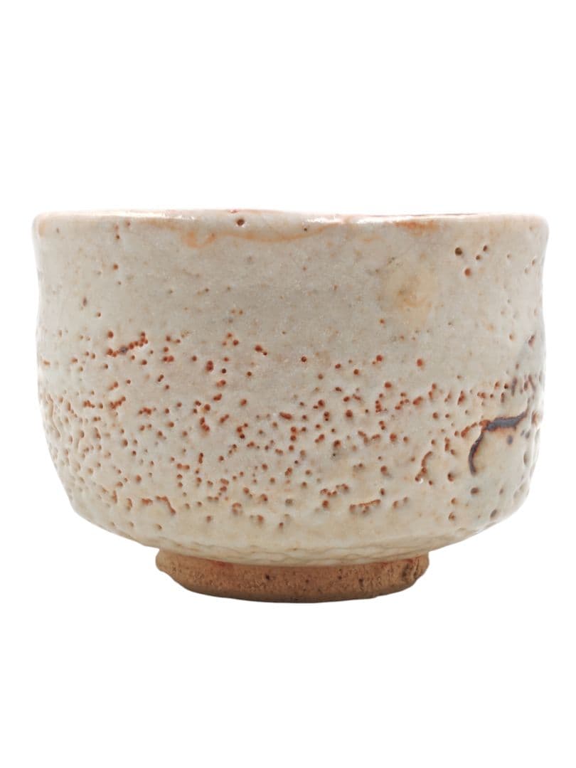 武者小路千家13代家元【有隣斎書付】【藤原恭助(恭介)】『志野 茶碗』共箱 共布