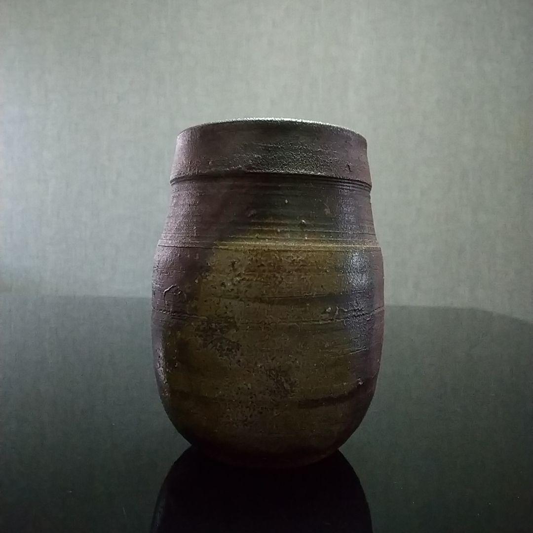 【備前焼 掛け花入】人間国宝 藤原 雄 ( 税込・送料無料！)