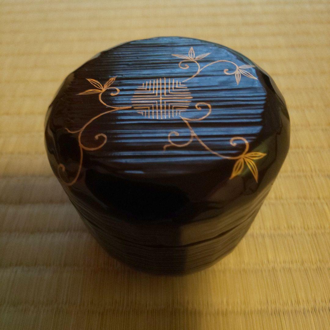 A 269 折溜棗　（淡々斎箱書・新品未使用品）