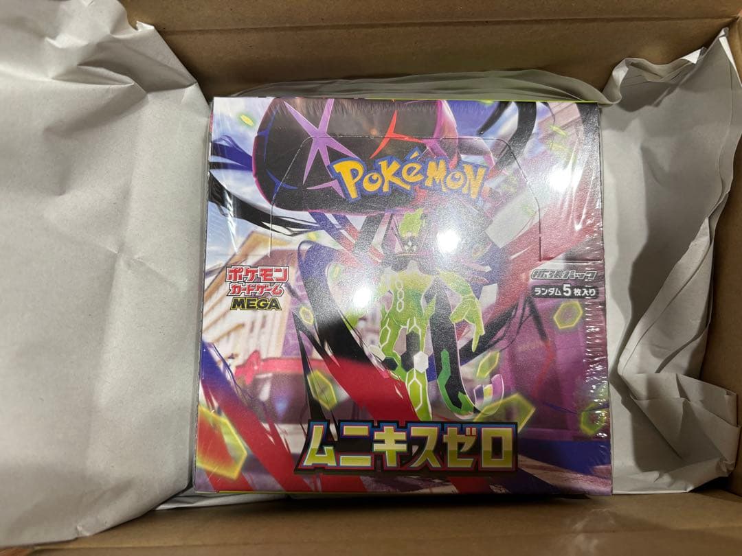 ポケモンカードゲーム MEGA 拡張パック ムニキスゼロ BOX シュリンク付き
