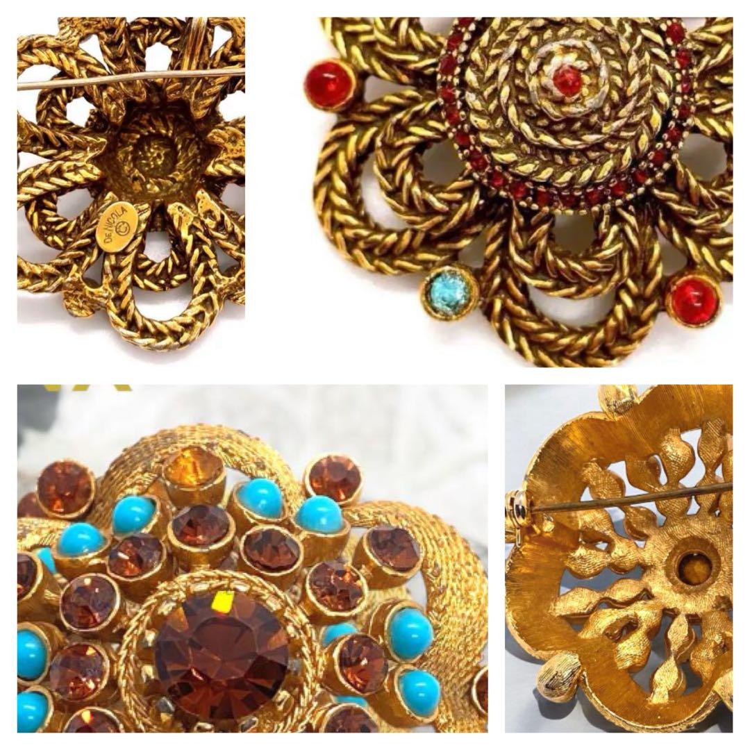 ✧たそ✧ ヴィンテージ ブローチ 2点セット