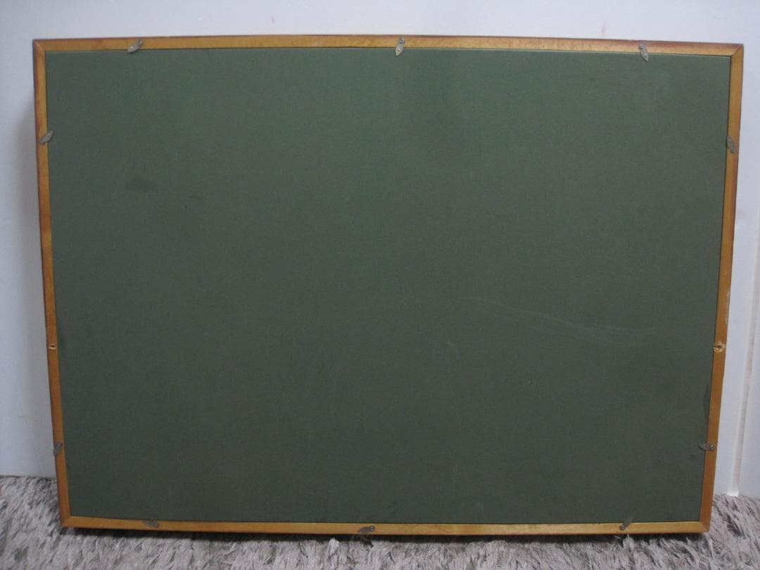 ▲油絵 作者不明 バラ積み船? 海洋画 海　大海原 M10サイズ?▲