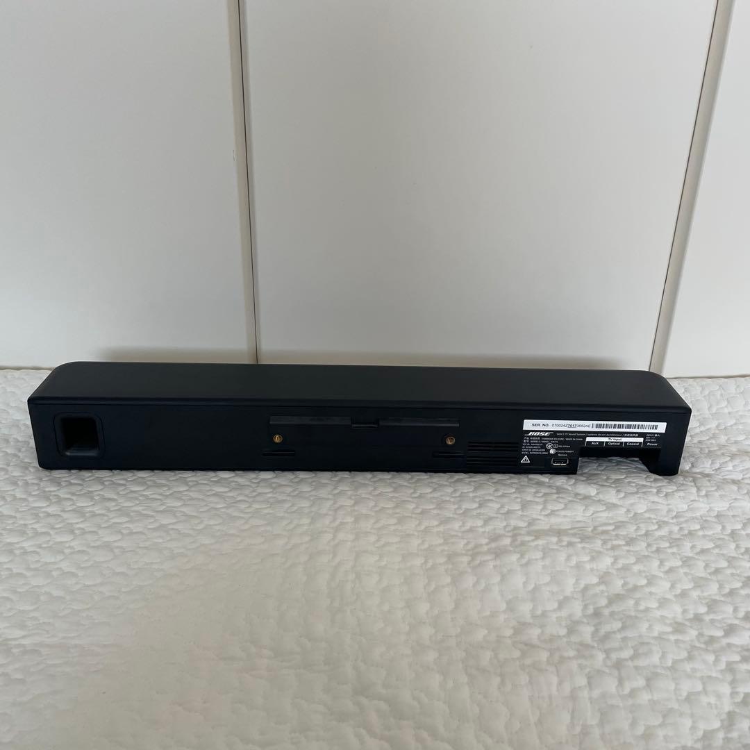 美品！正規店購入・付属品完備BOSE Solo 5 サウンドバー★エコバッグ付