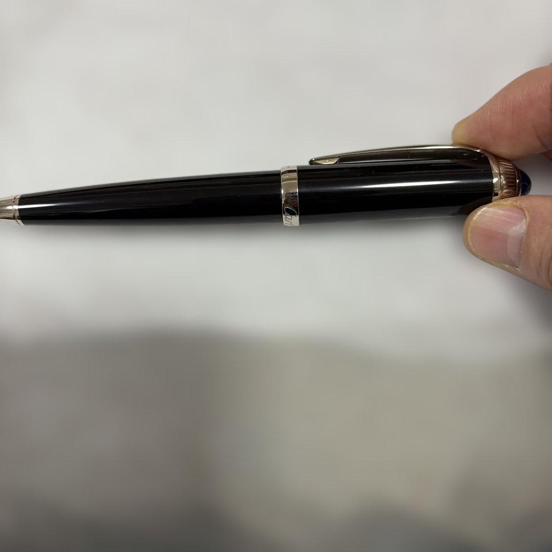 【カナほぼ未使用】Cartier 高級ボールペン黒　箱ショッパー付