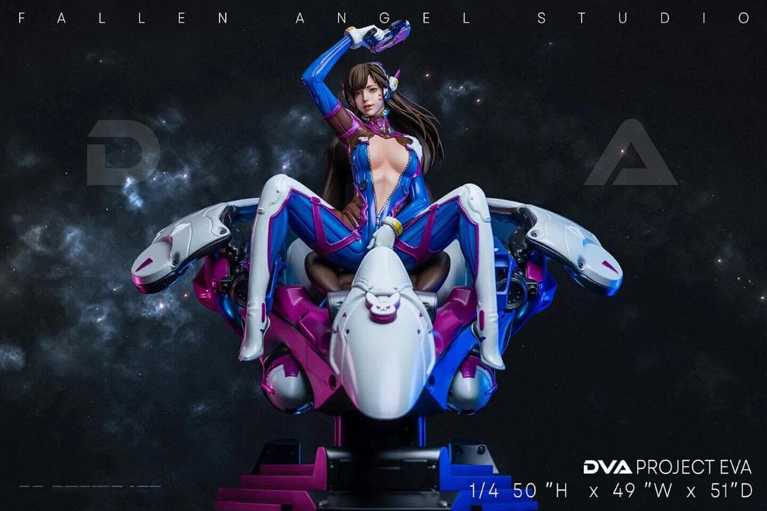 ゲームキャラクター FallenAngel Studio 1/4 DVA: Blue Ex