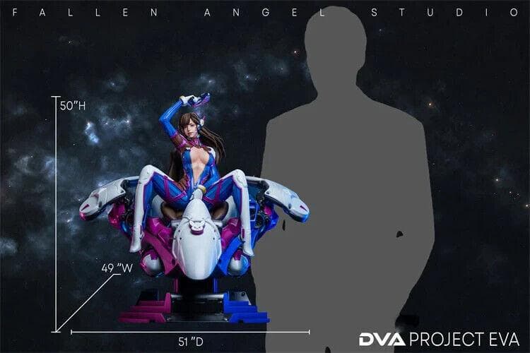 ゲームキャラクター FallenAngel Studio 1/4 DVA: Blue Ex