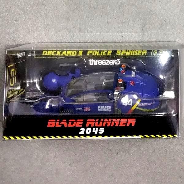 新品 ブレードランナー 2049 デッカードのポリススピナー 3.7インチ