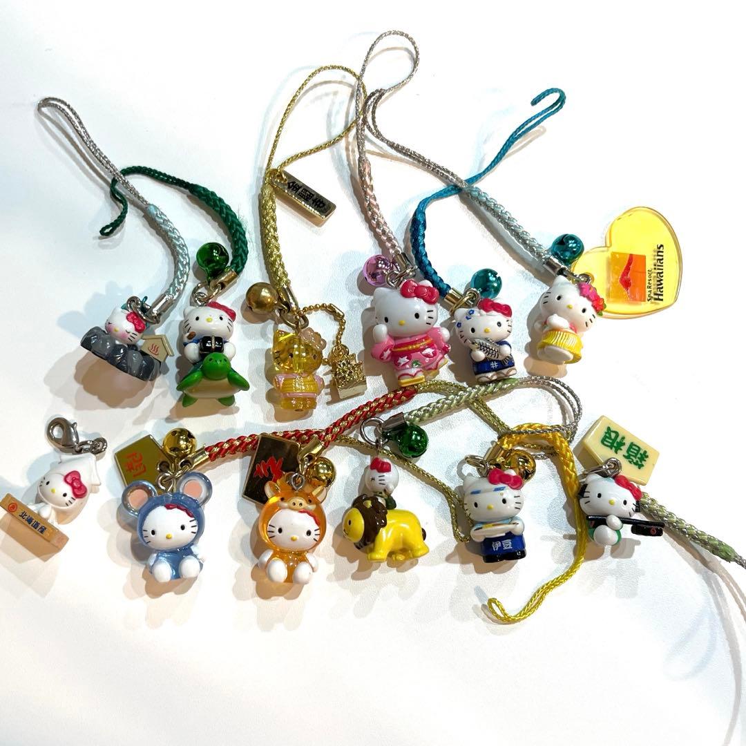 ハローキティ ご当地キティ ストラップ 根付け まとめ売り サンリオ