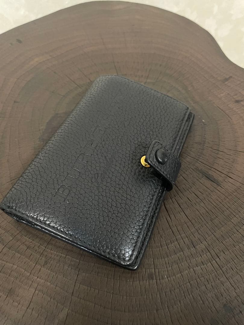 BURBERRY 二つ折り財布 ブラック
