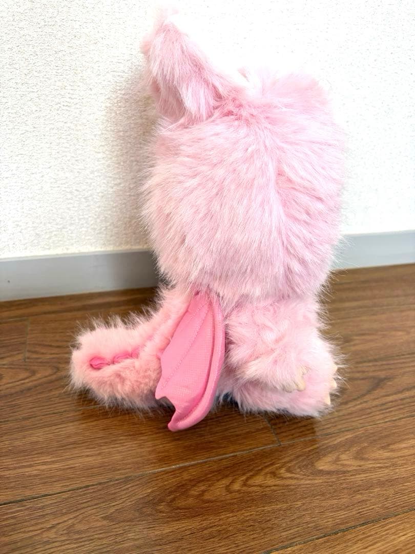 ZIMOMO ジモモ　ふわふわぬいぐるみ　BIGサイズ 38cm ピンク