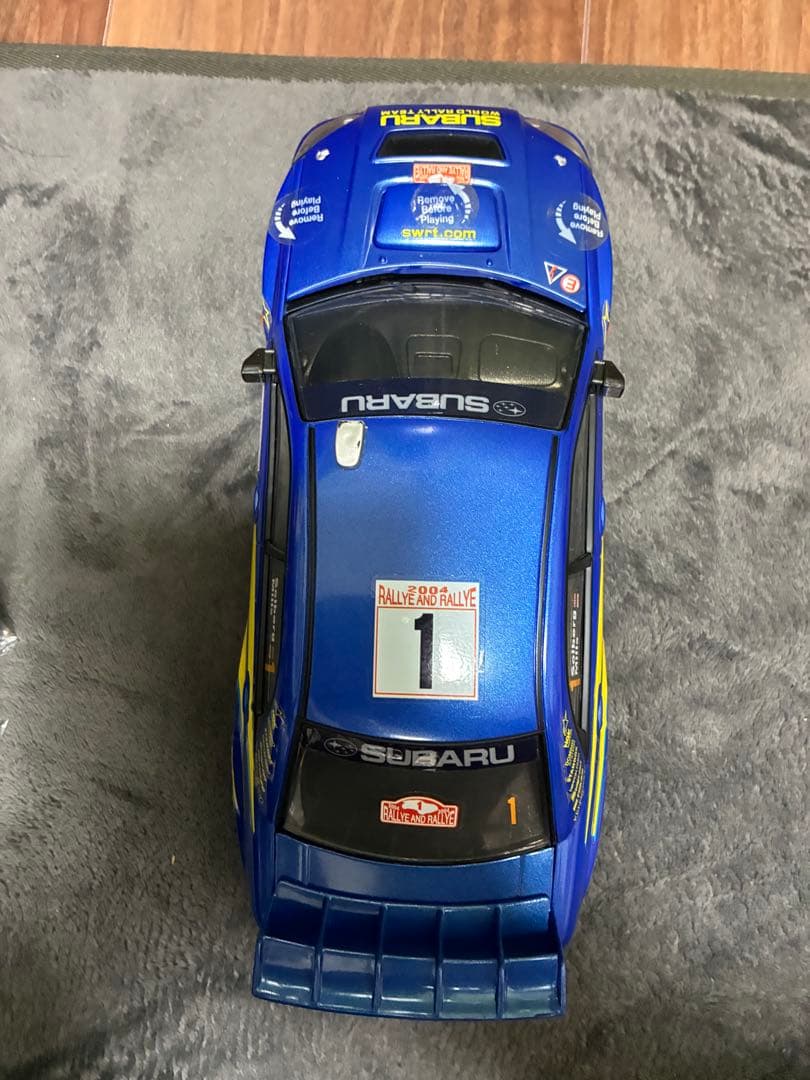 スバル　インプレッサ　ラリージャパン　2004 ラジコン WRC　1/8