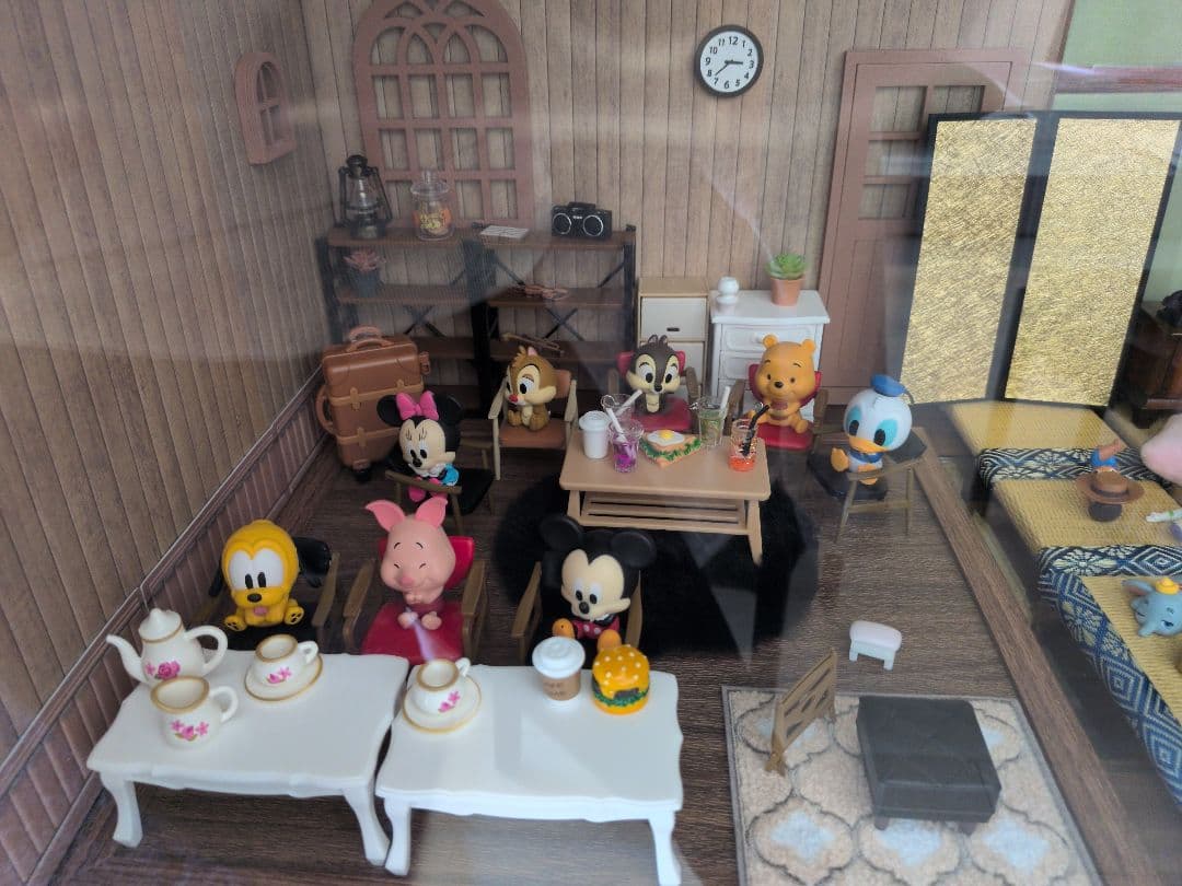 ミッキー・チップ・デール ディズニーワールドフィギュアセット