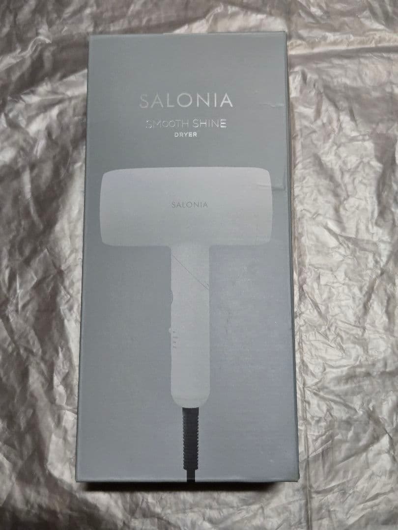 SALONIA スムースシャインドライヤー ホワイト SAL23209WH