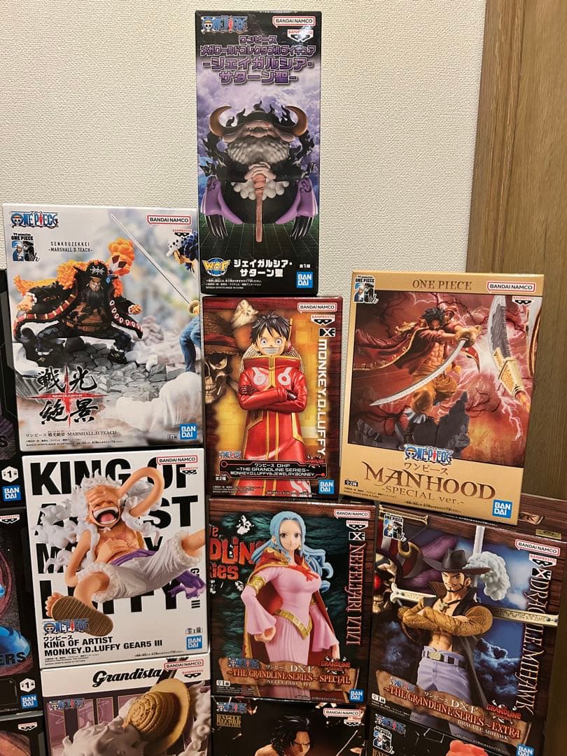 ワンピース＆ドラゴンボール　フィギュア　まとめ売り　１７個