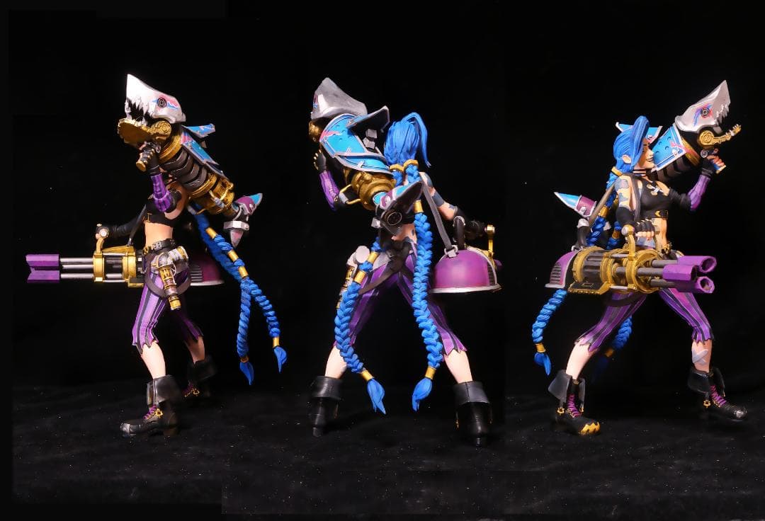 1/6 暴走パンクガール ジンクス ガレージキット（未組み立て未塗装）Jinx